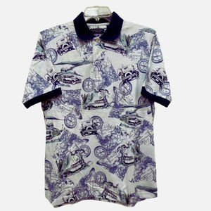 Rountree & Yorke Polo Shirt Men's Short Sleeve 100% Cotton Size M - New